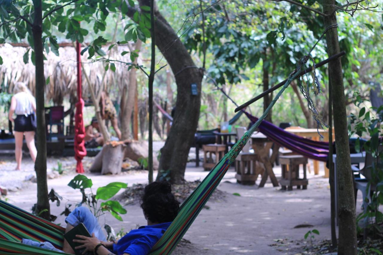La Aldea Hostel, Camping Y Hamacas 팔로미노 외부 사진