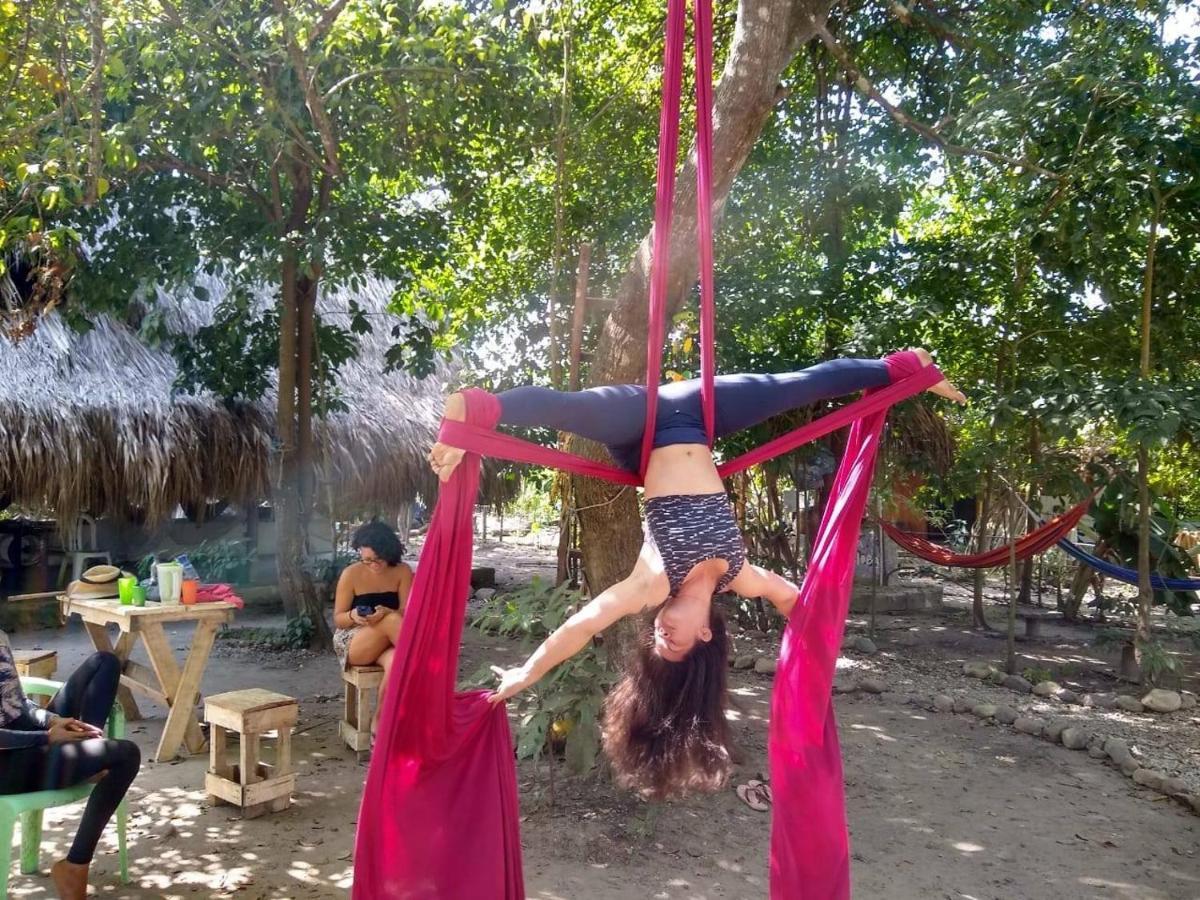 La Aldea Hostel, Camping Y Hamacas 팔로미노 외부 사진