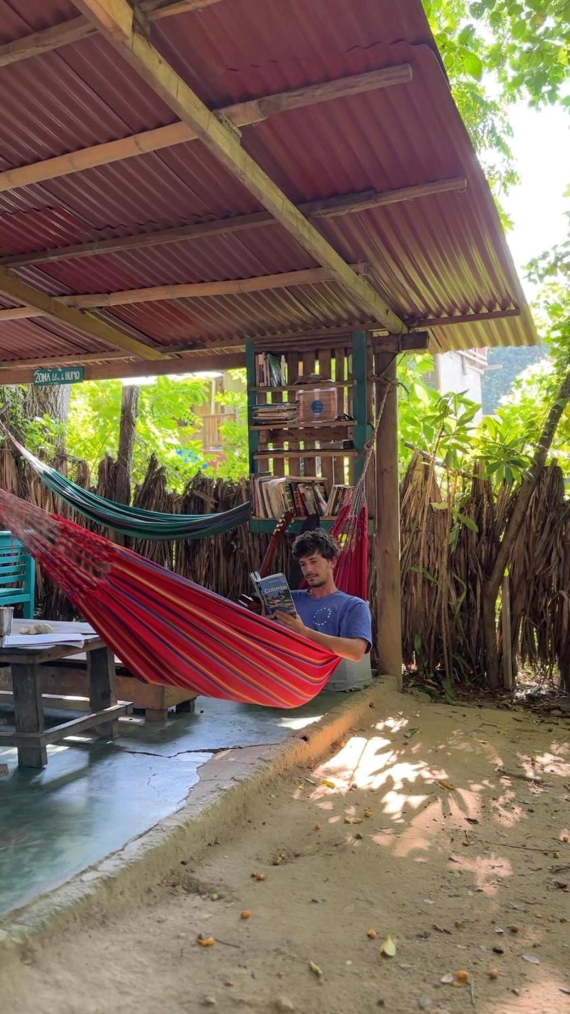 La Aldea Hostel, Camping Y Hamacas 팔로미노 외부 사진