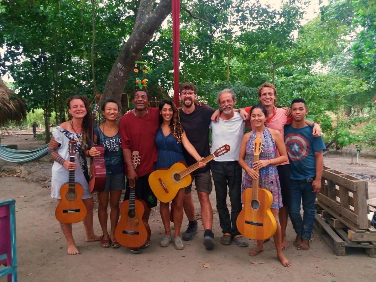 La Aldea Hostel, Camping Y Hamacas 팔로미노 외부 사진